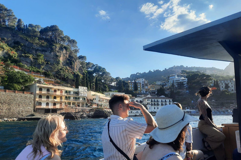 Taormina: Sunset Dolphin Tour by Catamaran with Aperitif