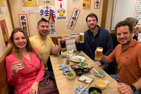 Osaka: Namba Pub Bar Crawl med en lokal guide