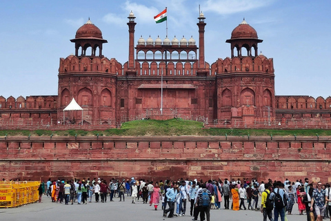Delhi: visita guiada al Fuerte Rojo y al museo con ticket de entradaDelhi: tour guiado por el Fuerte Rojo y el museo con ticket de entrada