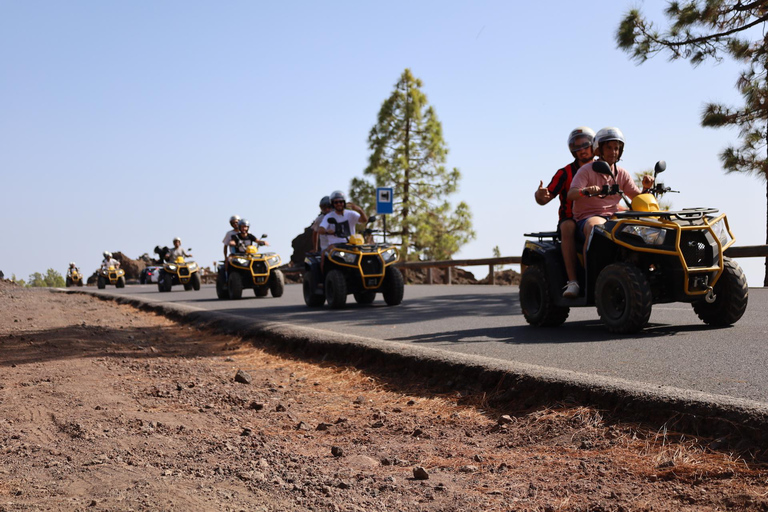 Tenerife: Dia de passeio de quadriciclo no Monte Teide