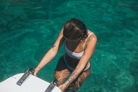 Chania: Boat Rental Almyrida Half day trip