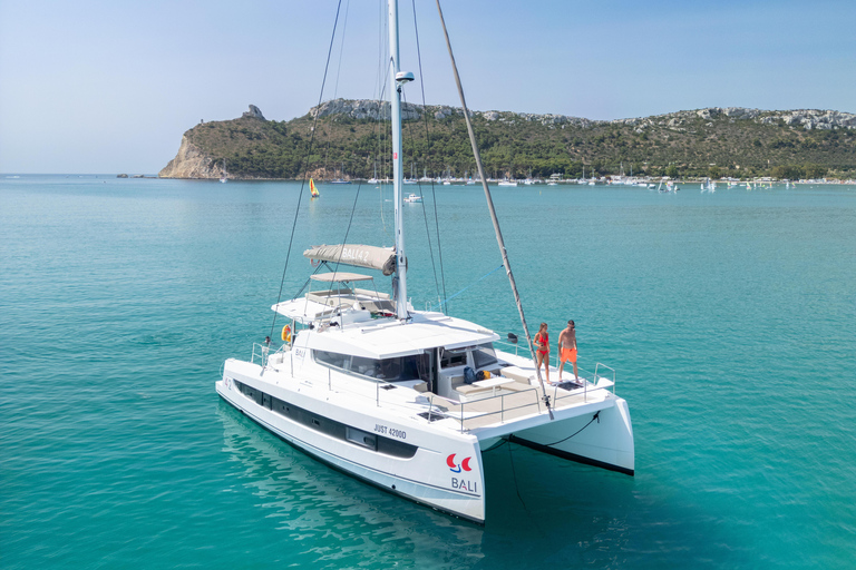 Cagliari: Catamaran Tour to the Gulf of the Angels Afternoon Session