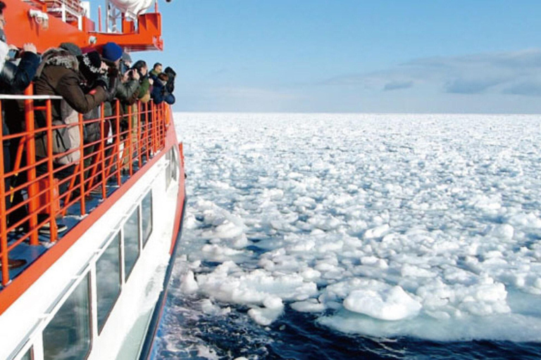 Hokkaido Icebreaker GARINKO GO，Sounkyo Ice Festival TagestourKein Mittagessen 8:20 Meet-up