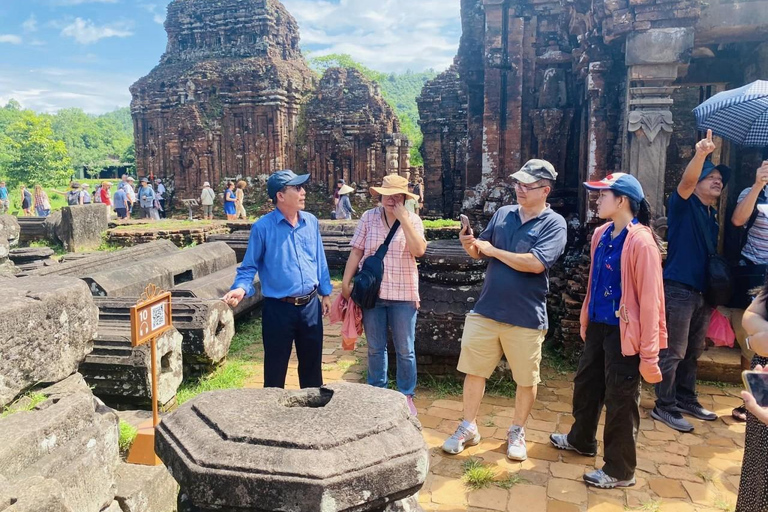 Da Nang/Hoi An : Aventure dans les montagnes de marbre et la terre sainte de My SonPrise en charge à Hoi An