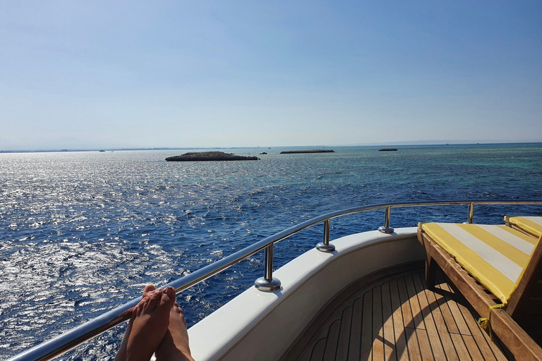 Kairo: Premium Yacht Cruise &amp; lunch med valfri upphämtning