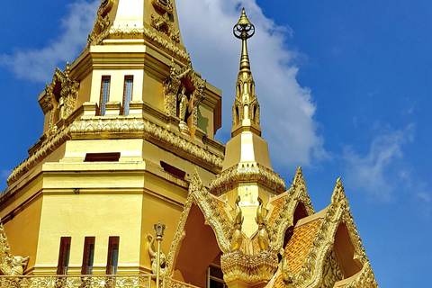 Città vecchia di Takuapa: tempio e mercato domenicaleCittà vecchia di Takuapa; Tempio e mercato domenicale INSIEME
