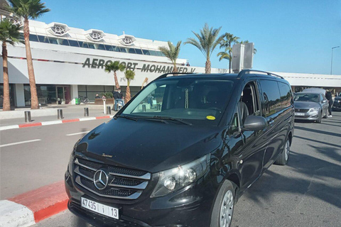 阿加迪尔机场豪华VVIP私人接驳车接送服务阿加迪尔阿尔马西拉机场↔至酒店接驳车（共享）