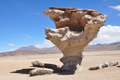 From San Pedro de Atacama: Uyuni Salt Flats 3-days in Group