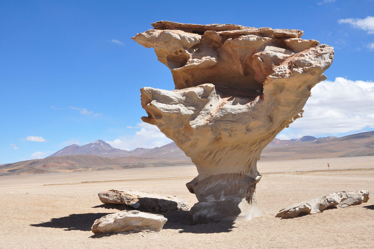 Depuis San Pedro de Atacama : Salines d&#039;Uyuni 3 jours en groupe