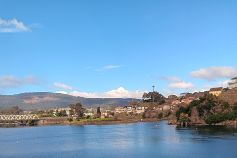 Roads from Tui to Santiago Compostela