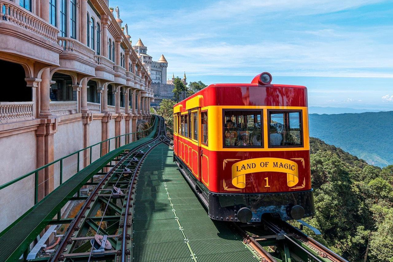 Ba Na hills - Golden Bridge fullday tour with guide Shared large group bus