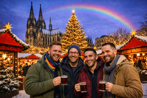 Cologne: Gay Christmas Market Tour with Mulled Wine, Scene, Fun, and Atmosphere