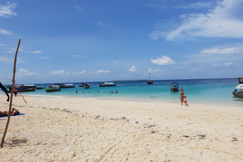 Zanzibar : Tour del banco di sabbia di Nakupenda e dell&#039;Isola della Prigione e pranzo