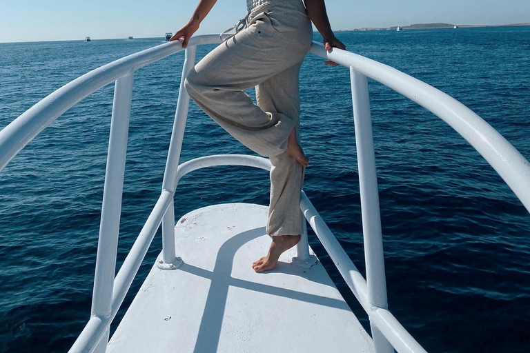 Excursion en bateau sur l'île blanche et dans le parc national de Ras Mohamed