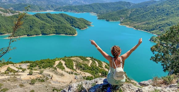 Durrës/Golem/Tirana: Bovilla Lake, Canyon & Gamti Mountain