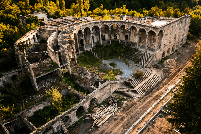 Kutaisi: Chiatura, Katskhi Pillar & Mgvimevi Tour