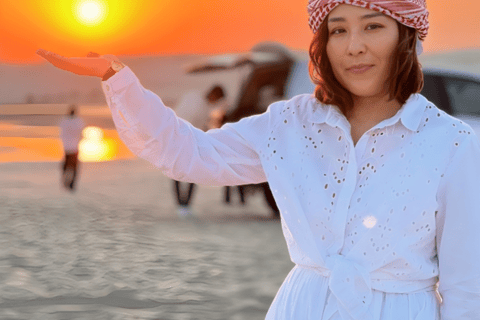 Doha: Desert Safari with Camel Ride and Sandboarding