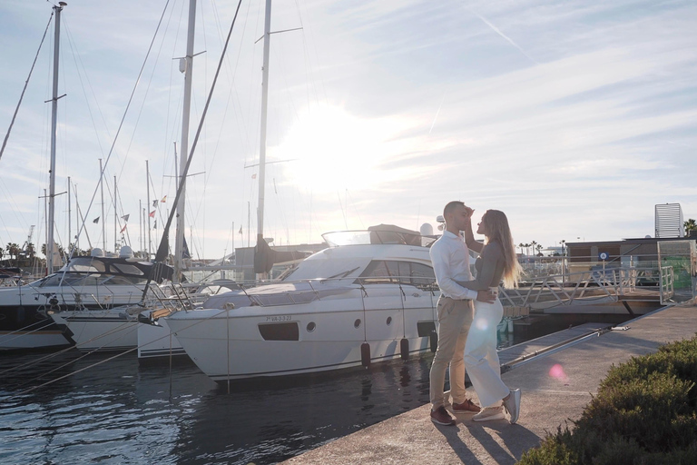 Valencia: Fotoshooting am Strand mit Profifotograf