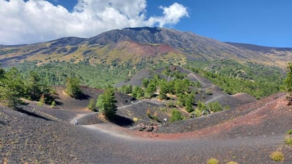 Etna: Morning Crater Trek & Lava Cave Tour
