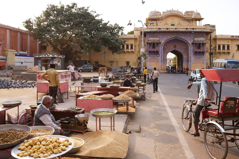 Jaipur: Rundgang mit Shopping