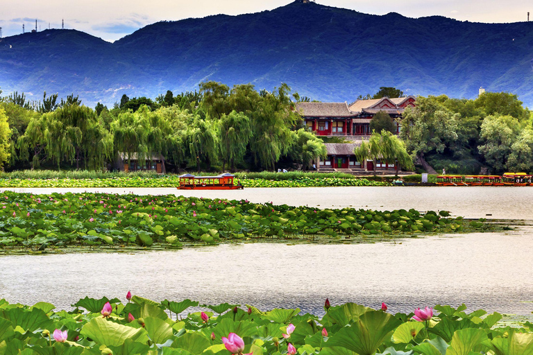 Beijing: Imperial Waterway Boat+Summer Palace SelfGuidedTour