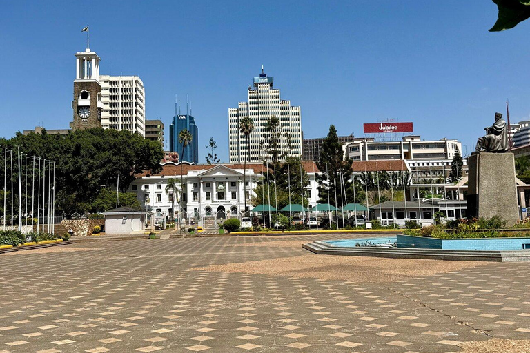 Nairobi city Walking Tour and KICC View