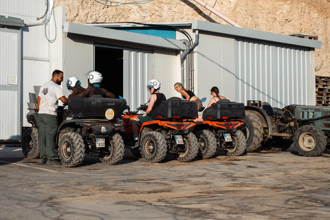 Vanuit Heraklion: Quad Safari Wild Kreta Avondtour