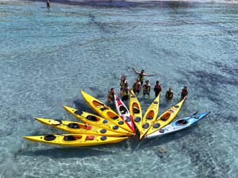 Chia: tour in kayak a Tuerredda con snorkeling e sosta in spiaggia