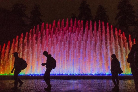 Lima : Une nuit au Magic Water Circuit avec un spectacle de lumière