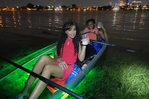 Orlando: Date Night LED Night Glow Tour with Sparkling Wine