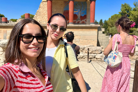 Knossos: Private Skip-the-Line Guided Tour with VIP Transfer Hersonissos/Gouves Pickup & Drop-off