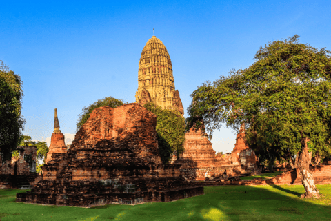 Ayutthaya: UNESCO erfgoed tempels en café dagtourPrivé tour van een halve dag