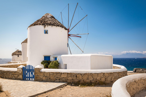 Mykonos : Escapade à la plage et découverte de la vieille villeExploration de la ville de Mykonos avec plage - Excursion à terre