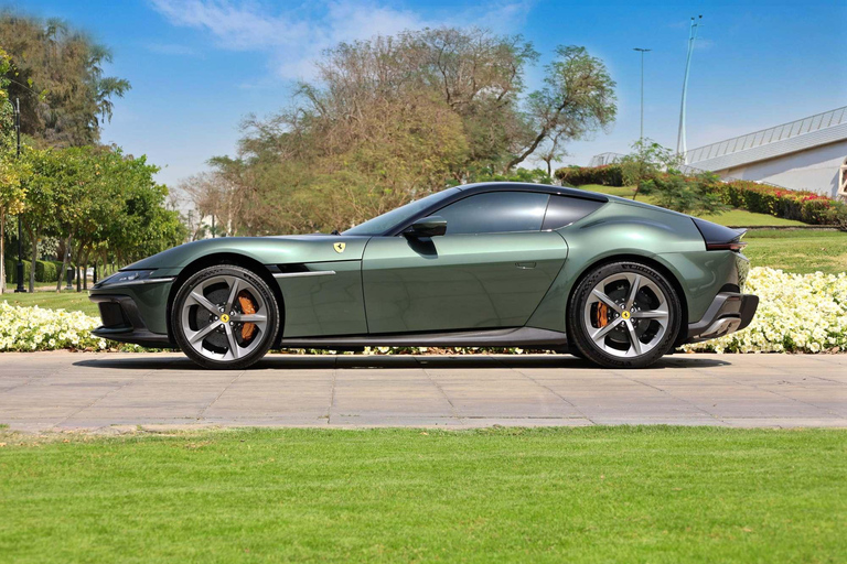 Dubai: Ferrari 12Cilindri 1-Day Rental, No Deposit Required