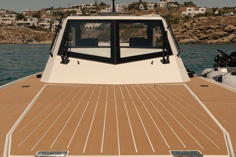 Mykonos to Paros & Antiparos by Ronin 35', transfer included