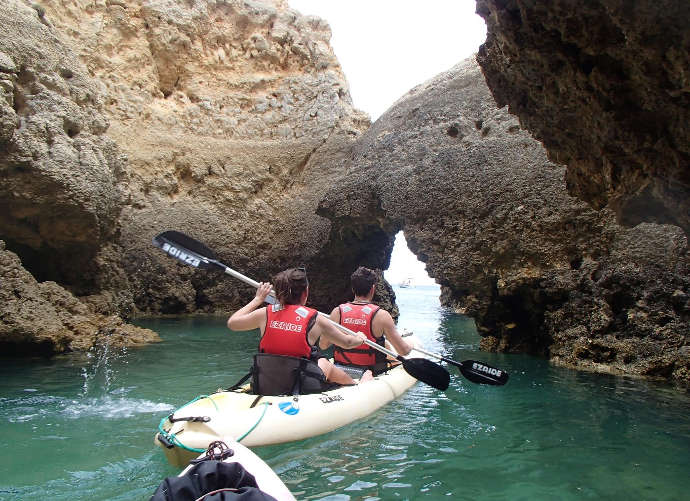 Lagos: Guidet kajaksejlads og snorkling
