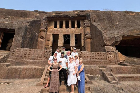 Mumbai: Kanheri Caves, Pagoda & Gorai Beach Tour
