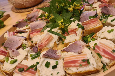 Ljubljana: Farm-to-Table Local Delicacies with Terroir Wines