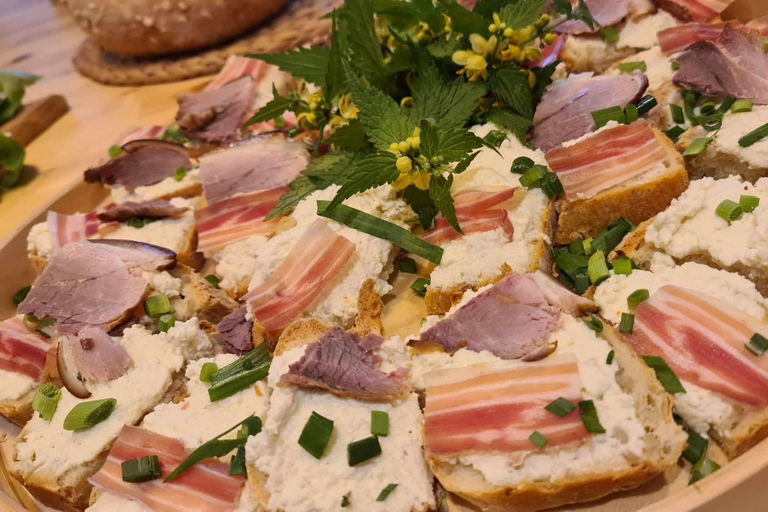 Ljubljana: Farm-to-Table Local Delicacies with Terroir Wines