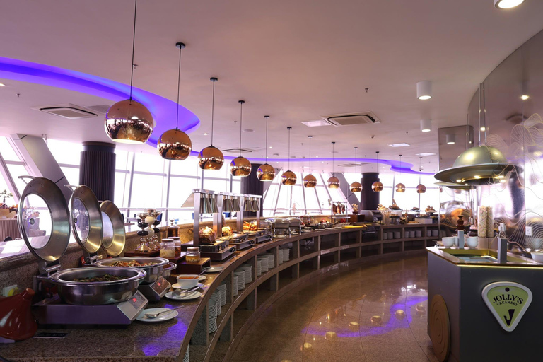 Colombo: Lotus Tower 360° Revolving Buffet & Tuk-Tuk Safari Meet at Lotus Tower Entrance: Restaurant Lunch/Dinner Buffet