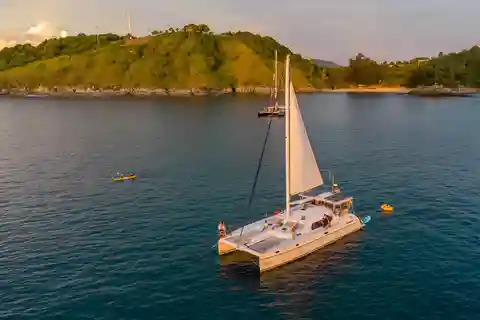 Joint Trip Program: Half-Day Coral-Island & Promtheap Sunset