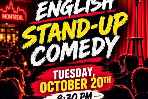 English Stand-Up Comedy Show Ticket