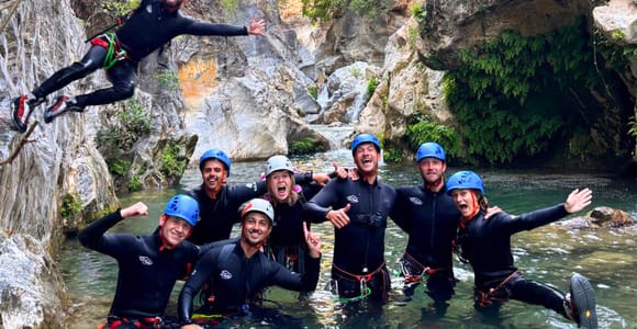 From Marbella: Canyoning Day Trip (Barranco de Zarzalones)
