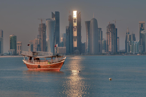 For Cruise Passenger: Doha City Attractions and Dhow Boat