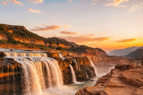 Shanxi: Hukou Waterfall Ticket & Shuttle Pass