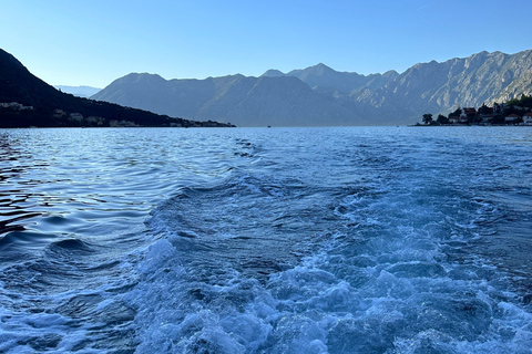 Kotor: Boka Bay Speedboat Tour with Breakfast & Lunch