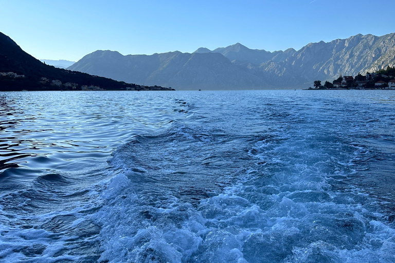 Kotor: Boka Bay Speedboat Tour with Breakfast & Lunch