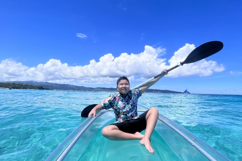 Boracay - Crystal Kayak-foto-op-ervaring