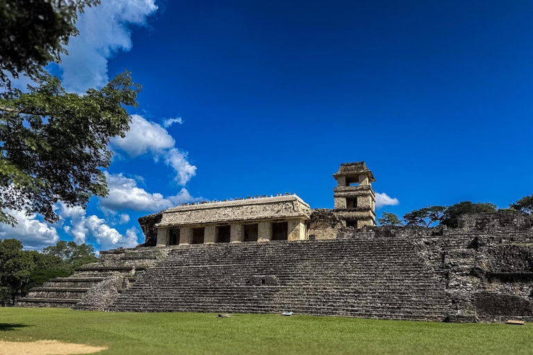 Palenque: Guided Tour of the Archaeological Zone and Waterfalls with Lunch