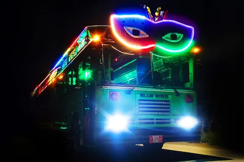 Aruba Nightlife Party Bus Tour with Unlimited Drinks & DJ
